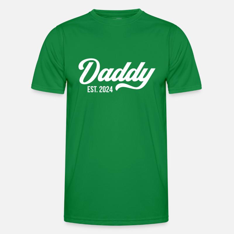 Daddy Est 2024 Men's Functional T-Shirt
