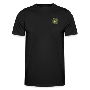 Croix celte - T-shirt sport Homme - noir - Devant - AI Model Male 178 dark (178cm)