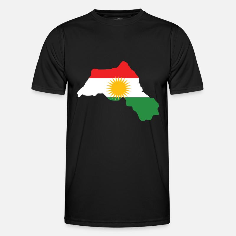 Kurdistan Flag Bakur Bashur Rojava Rojhlt Newroz Men's Functional T-Shirt