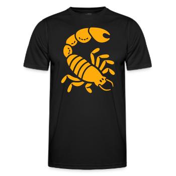 scorpion - T-shirt sport Homme - noir - Devant - AI Model Male 178 dark (178cm)