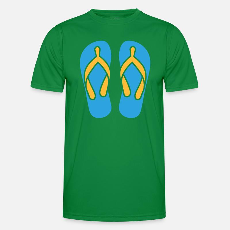 Flip-Flops Männer Funktions-T-Shirt