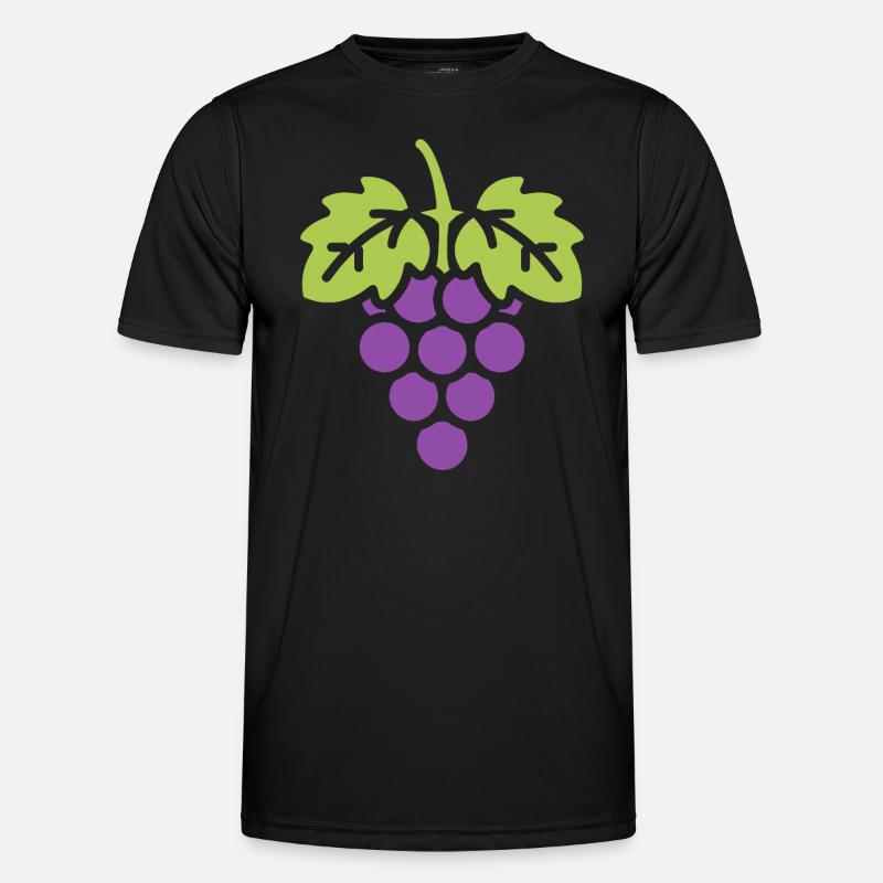 Grape - Men's Functional T-Shirt - black
