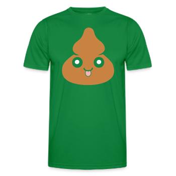 Kacke - Männer Funktions-T-Shirt - Kelly Green - Vorne - AI Model Male 178 dark (178cm)