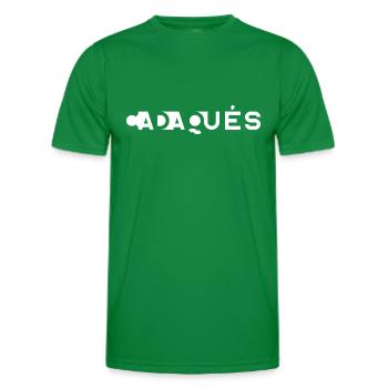 CADAQUÉS – Girona – Catalonia – Spain - Men's Functional T-Shirt - kelly green - Front - AI Model Male 178 dark (178cm)