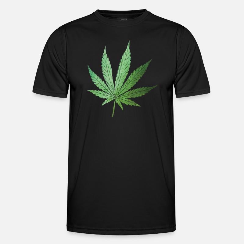 Marijuana Cannabis Feuille T-shirt sport Homme
