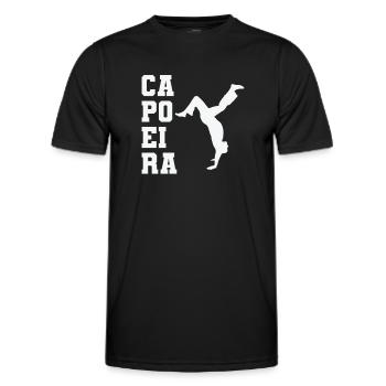Capoeira Martial Dance Acrobatics Martial Arts - Men's Functional T-Shirt - black - Front - AI Model Male 178 dark (178cm)