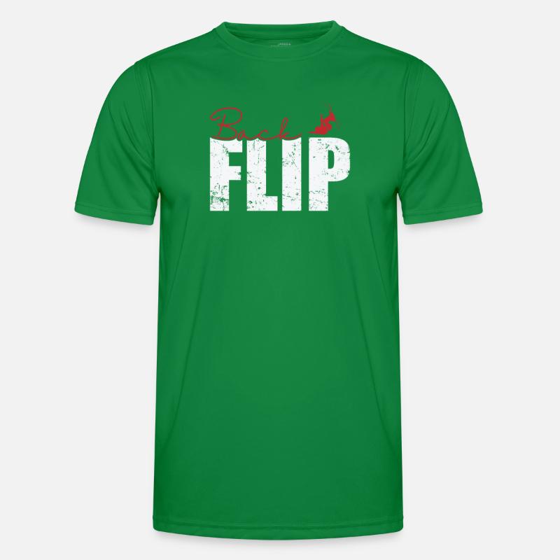 Backflip Skiing Men's Functional T-Shirt