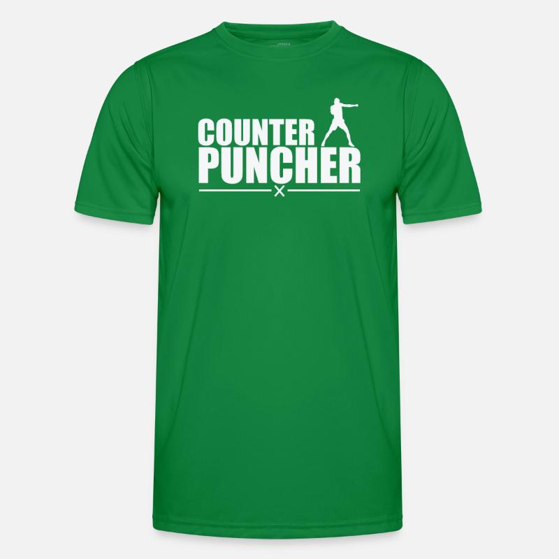 Counter Puncher Boxen Männer Funktions-T-Shirt