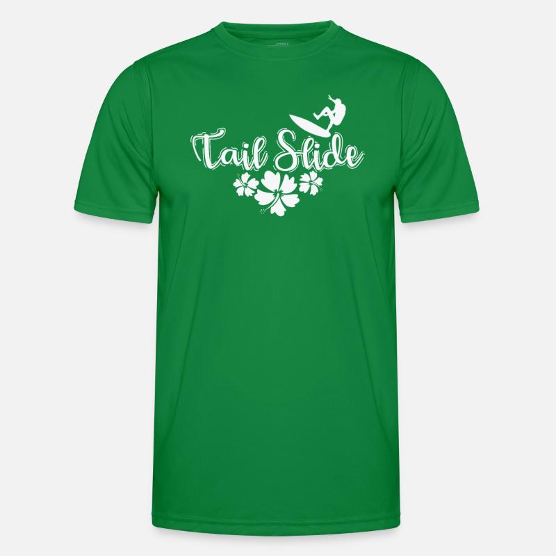 Tail Slide Surfing Men's Functional T-Shirt