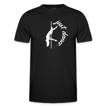 Just Dance Poledance Stange Tanzen - Männer Funktions-T-Shirt - Schwarz - Vorne - AI Model Male 178 dark (178cm)