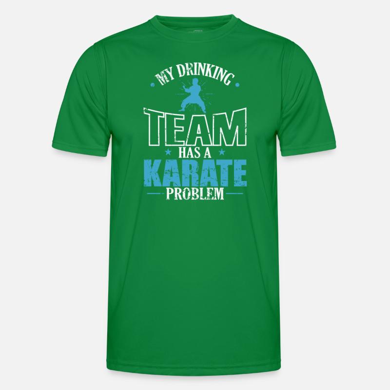 My Drinking Team has a Karate Problem Men's Functional T-Shirt