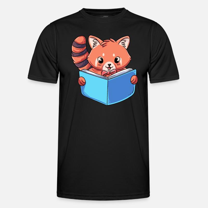 Leser Lesebuch Männer Funktions-T-Shirt