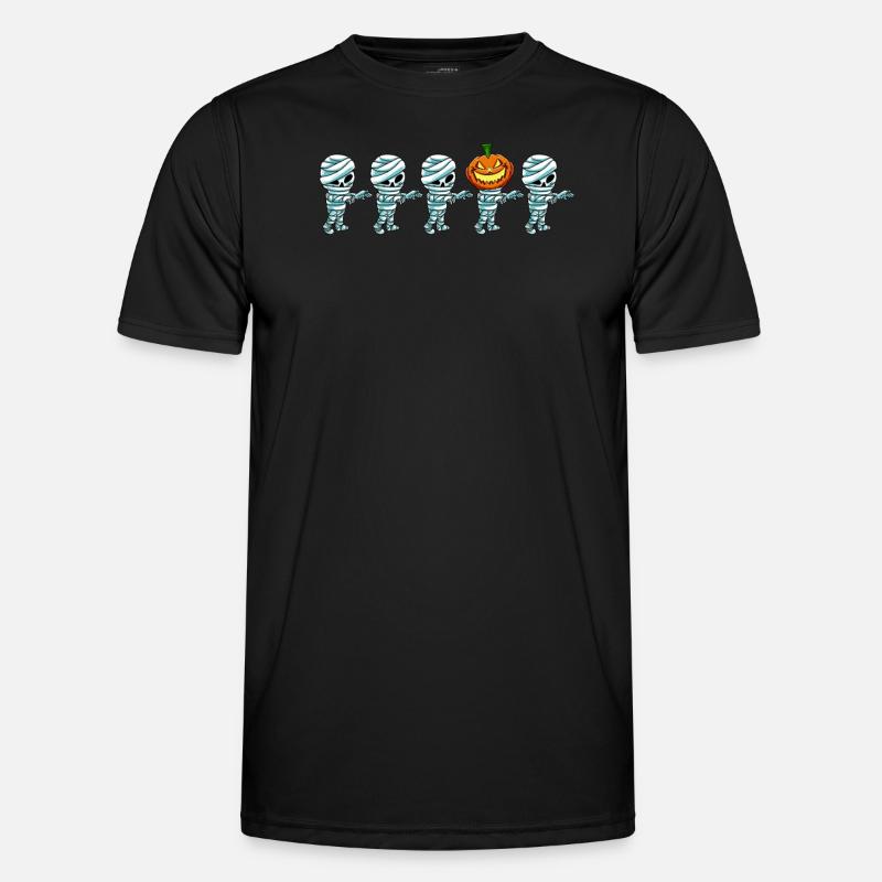 Mummies Different Pumpkin - Men's Functional T-Shirt - black