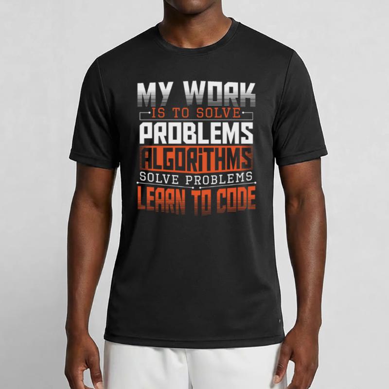 HTML Computer Engineer Hacker Men's Functional T-Shirt