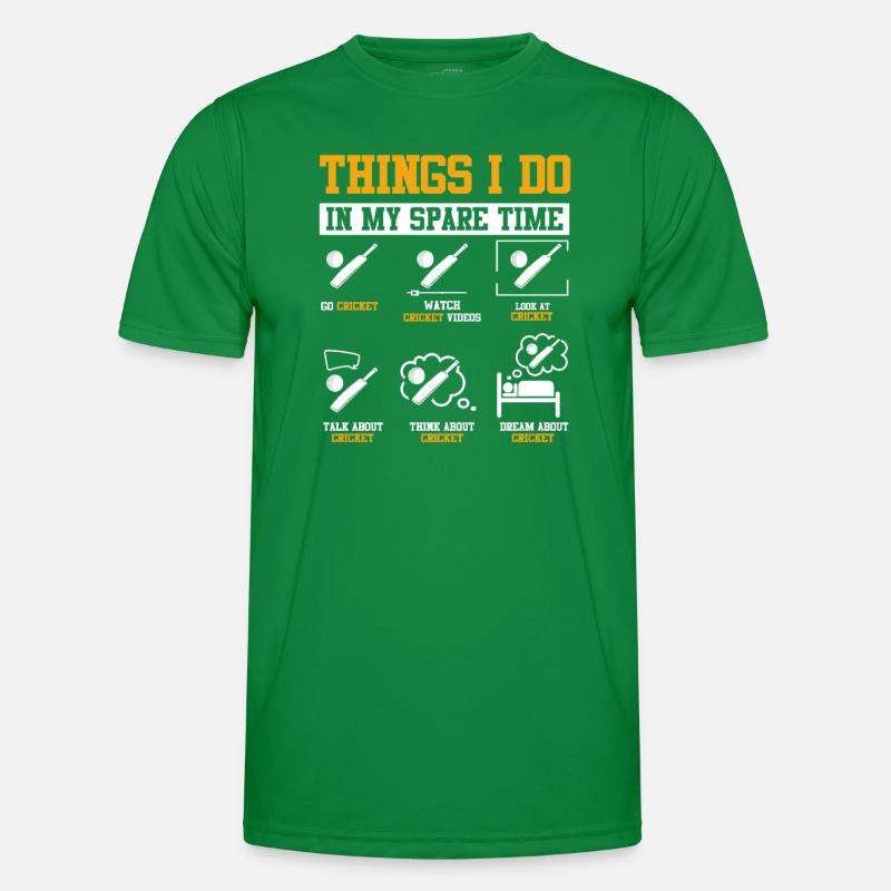 Cricket Rackets Men's Functional T-Shirt