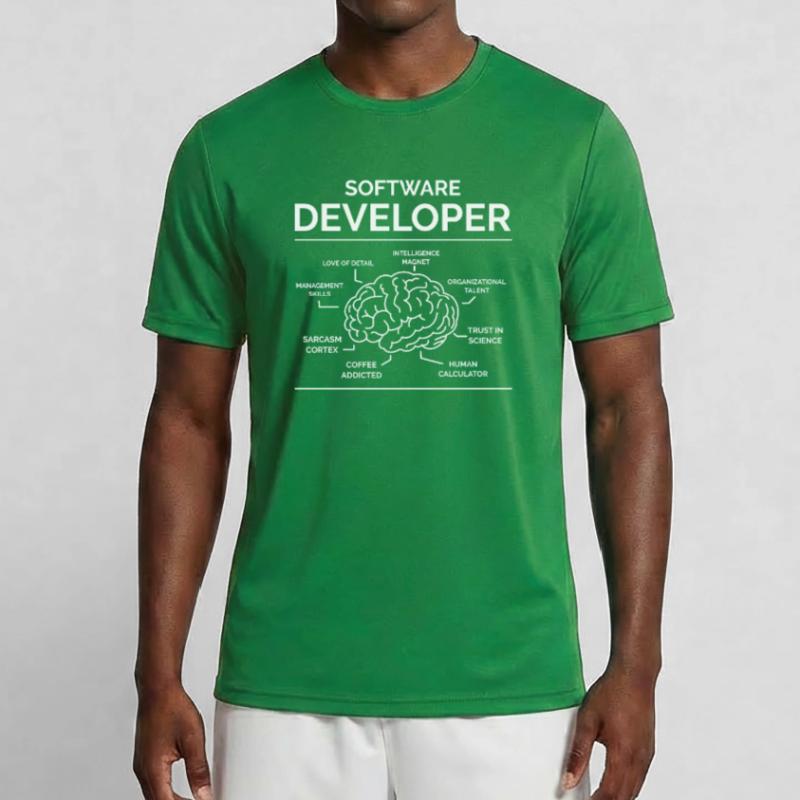 Software Developer Men's Functional T-Shirt