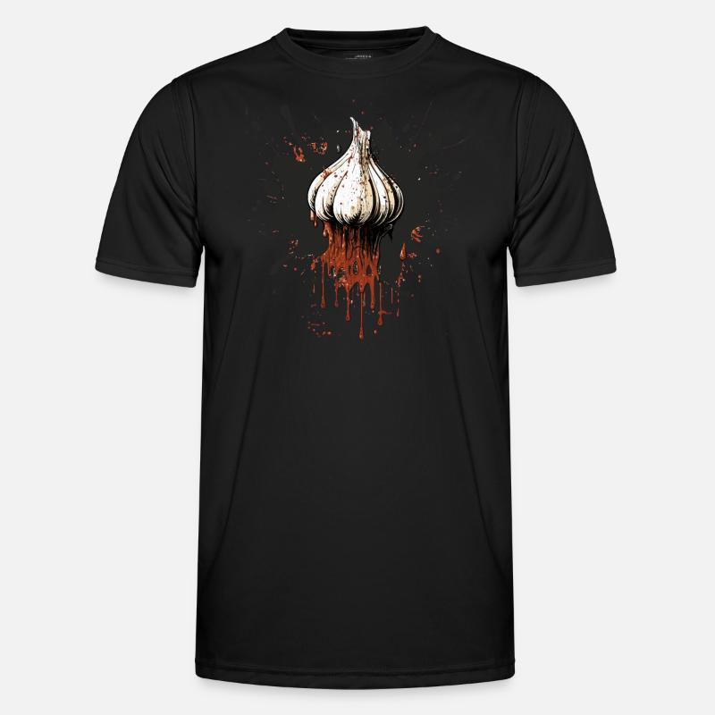 Knoblauch Männer Funktions-T-Shirt