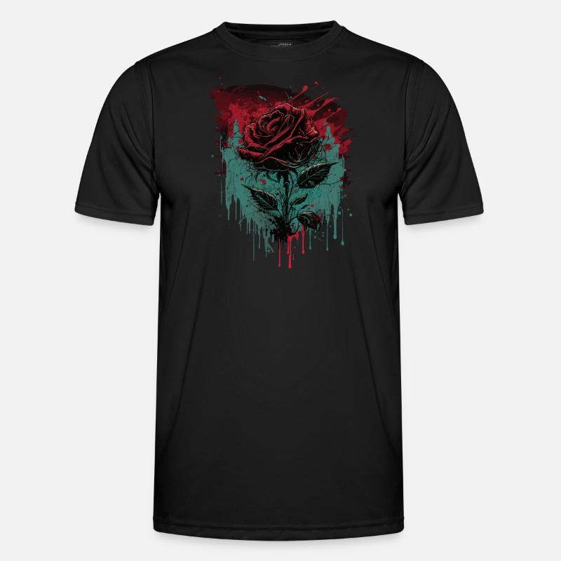 Rose Men's Functional T-Shirt