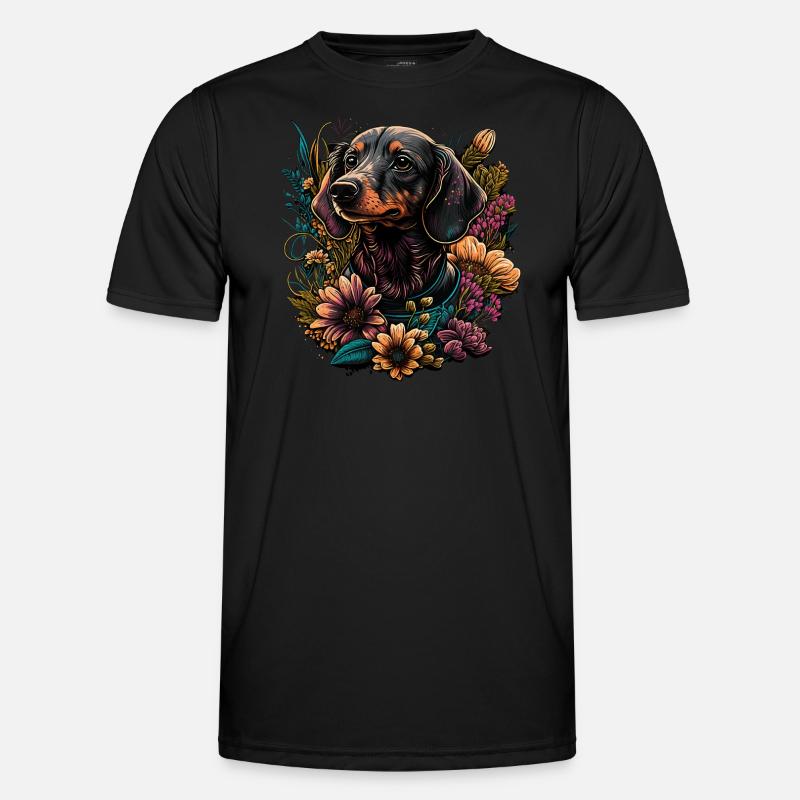 Dachshund Men's Functional T-Shirt