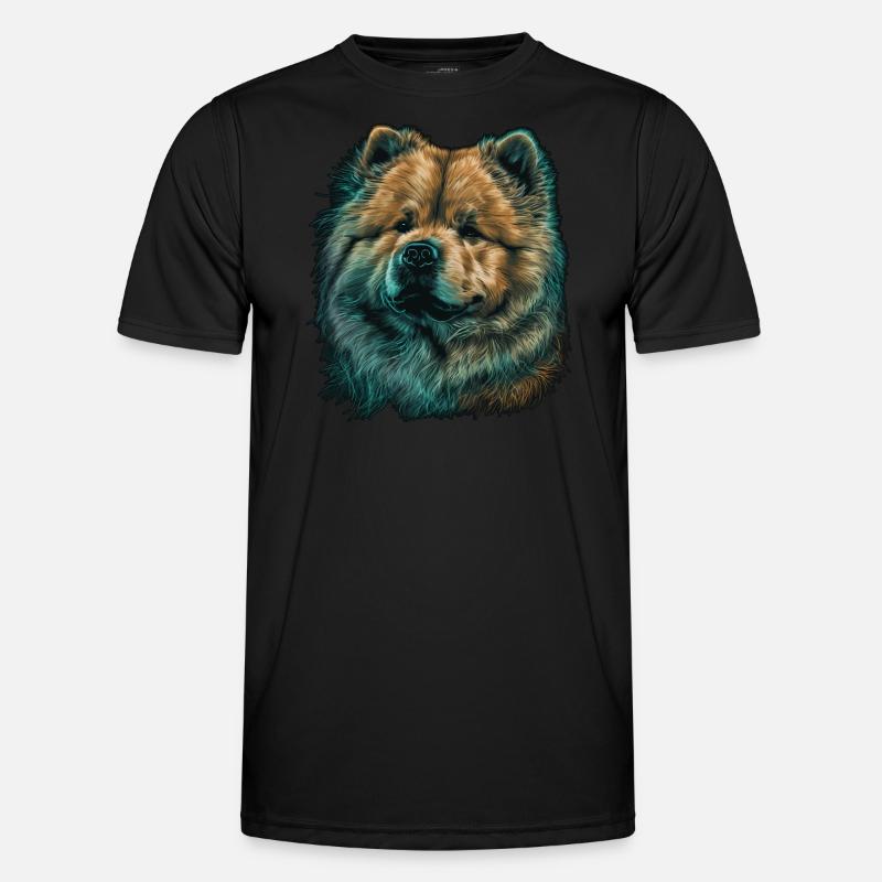 Chow Chow - Men's Functional T-Shirt - black