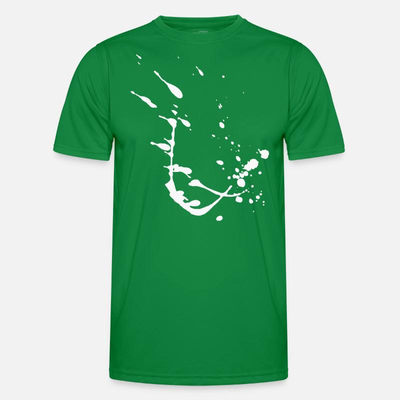 Éclaboussure de peinture - Éclaboussure / Teinture - Abstrait T-shirt sport Homme