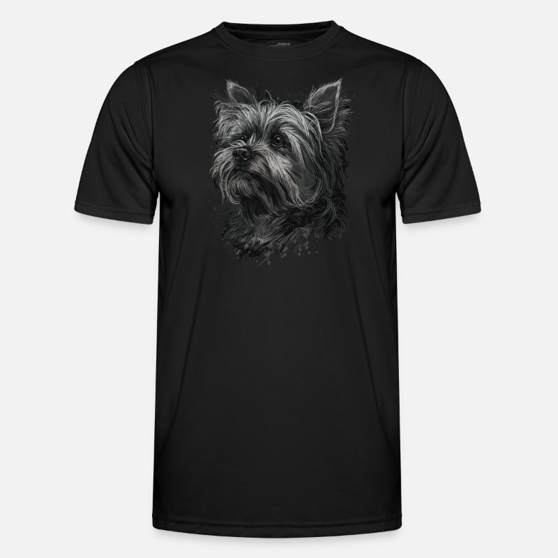 Drôle de Yorkshire Terrier T-shirt sport Homme