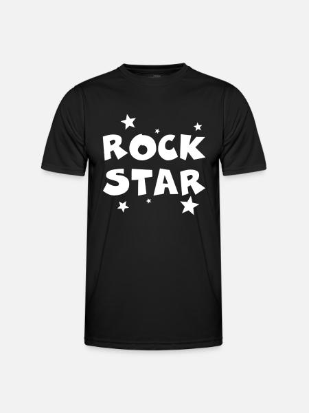 Rock Star - Men's Functional T-Shirt - black