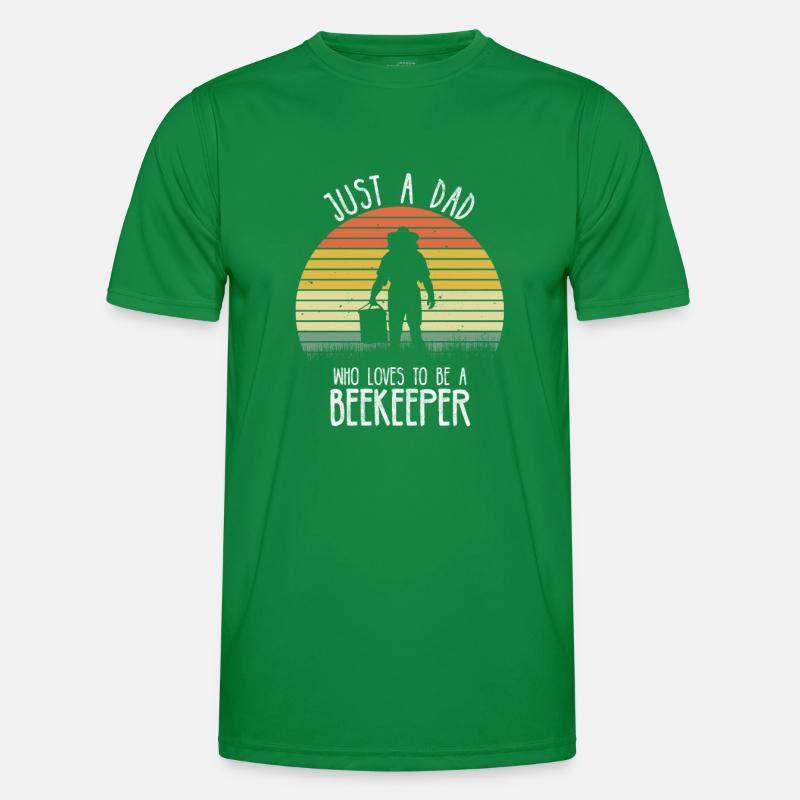 Beekeeper beekeeper beekeeping bees father gift idea Men's Functional T-Shirt