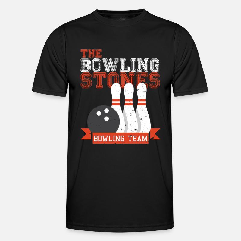 Bowling Stones Bowling Team T-shirt sport Homme