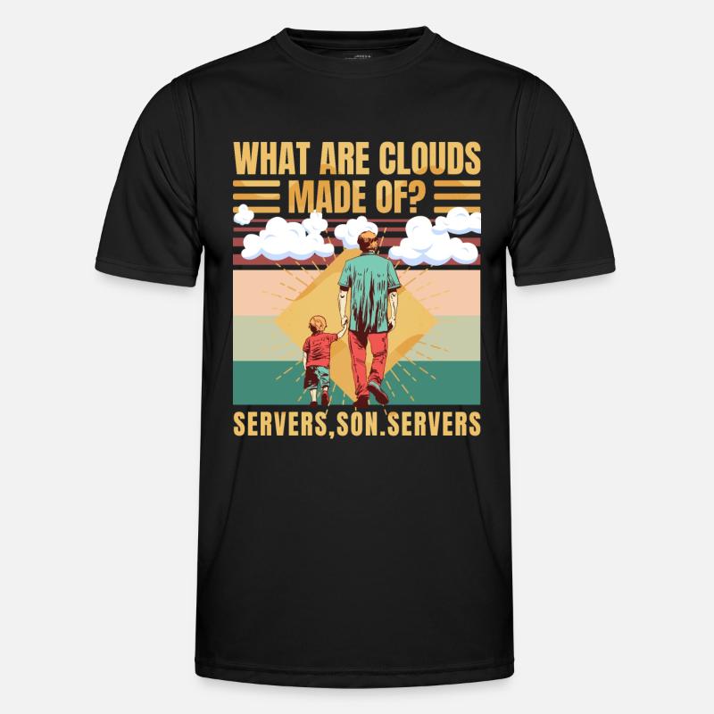 Funny Programmer Software Developer Computer - Männer Funktions-T-Shirt - Schwarz