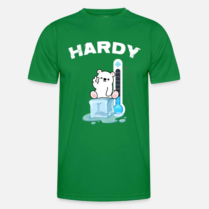 Eisbader Winter Schwimmer Eisbad Eisbär T-shirt sport Homme