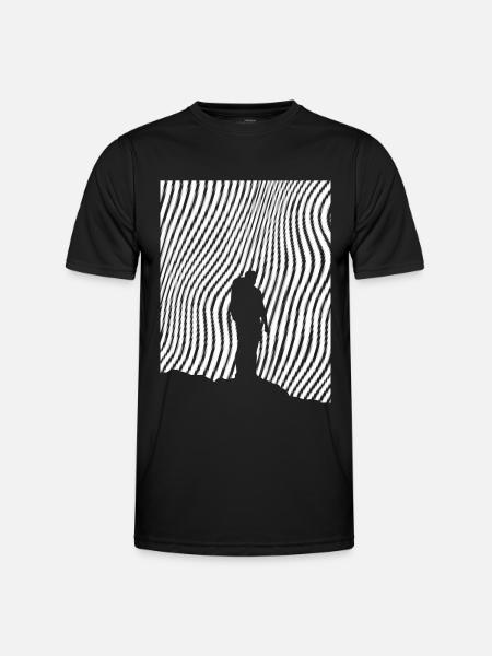 Hikers - (2) - Men's Functional T-Shirt - black