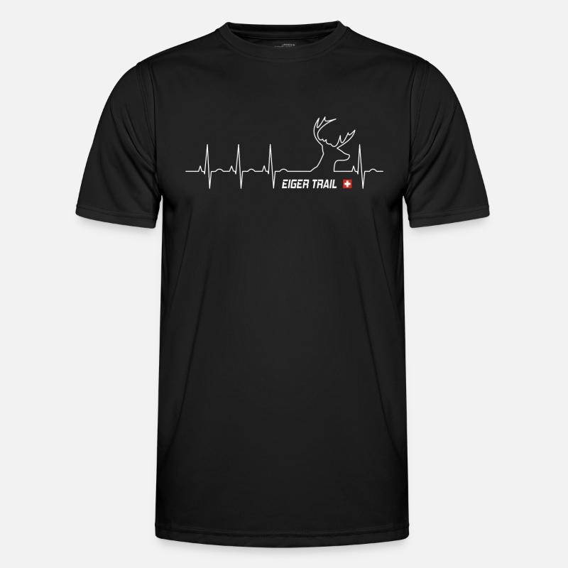 Eiger Trail - Men's Functional T-Shirt - black