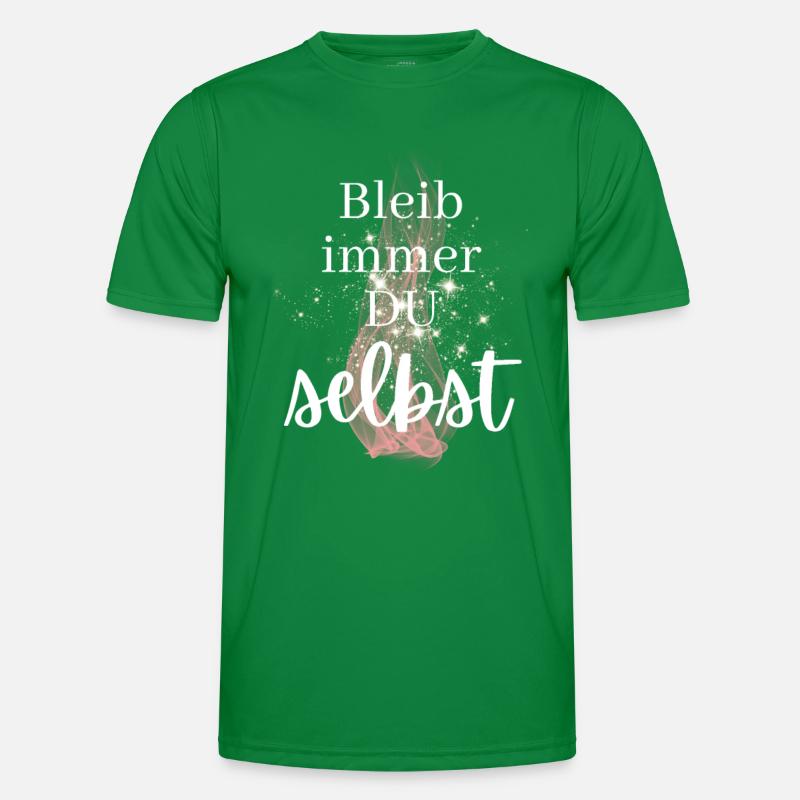 POSITIVE EINSTELLUNG MINDSET Motivation Männer Funktions-T-Shirt