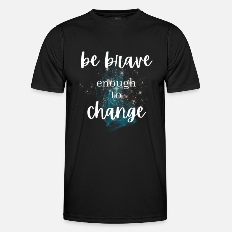 POSITIVE ATTITUDE MINDSET Motivation - Men's Functional T-Shirt - black