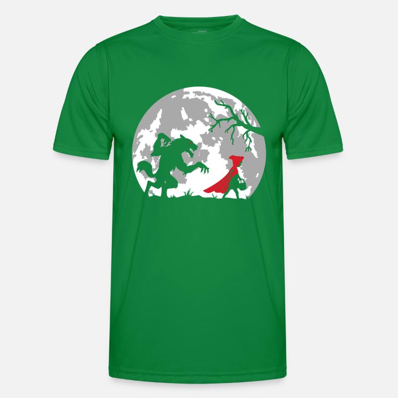 Die Rotkäppchen Männer Funktions-T-Shirt