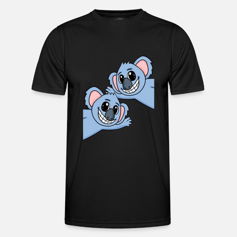 Koala Koalas - Men's Functional T-Shirt - black