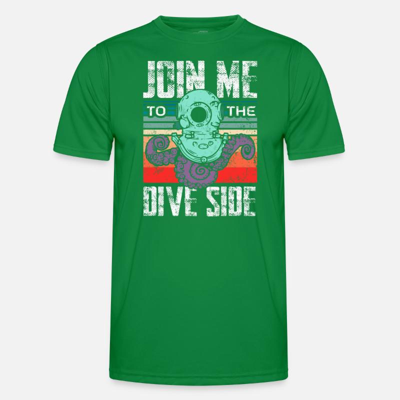Join the dive side Men's Functional T-Shirt