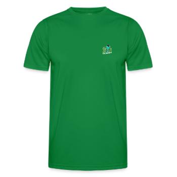 Kita Absolvent Erstklässler Schulkind Welt Erobere - Männer Funktions-T-Shirt - Kelly Green - Vorne - AI Model Male 178 dark (178cm)