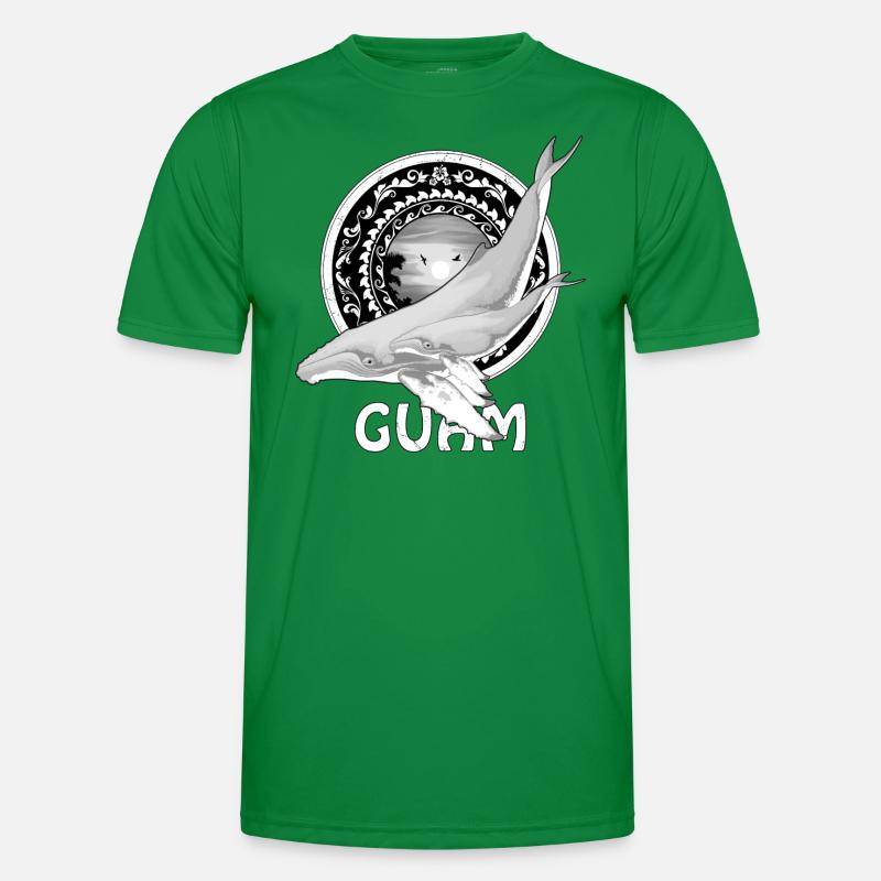 Guam Buckelwal Männer Funktions-T-Shirt