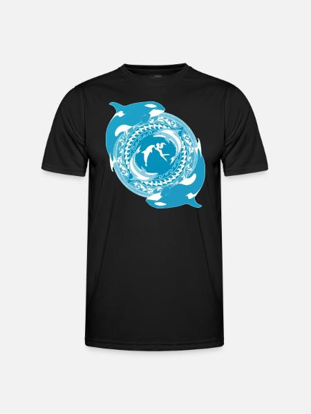 Daughter of Poseidon - Men's Functional T-Shirt - black