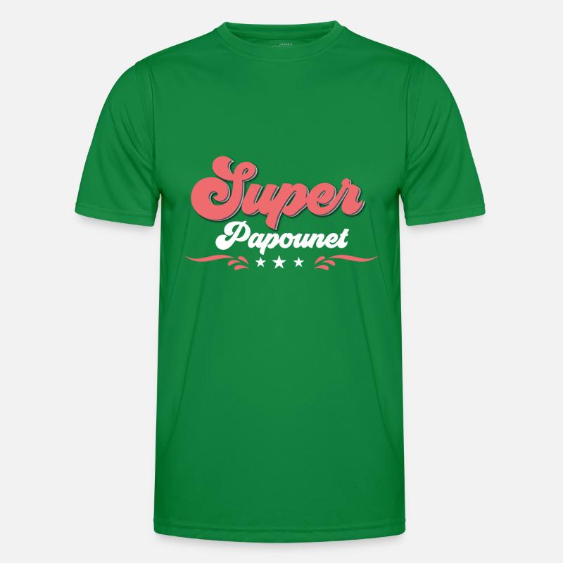 Super papounet T-shirt sport Homme