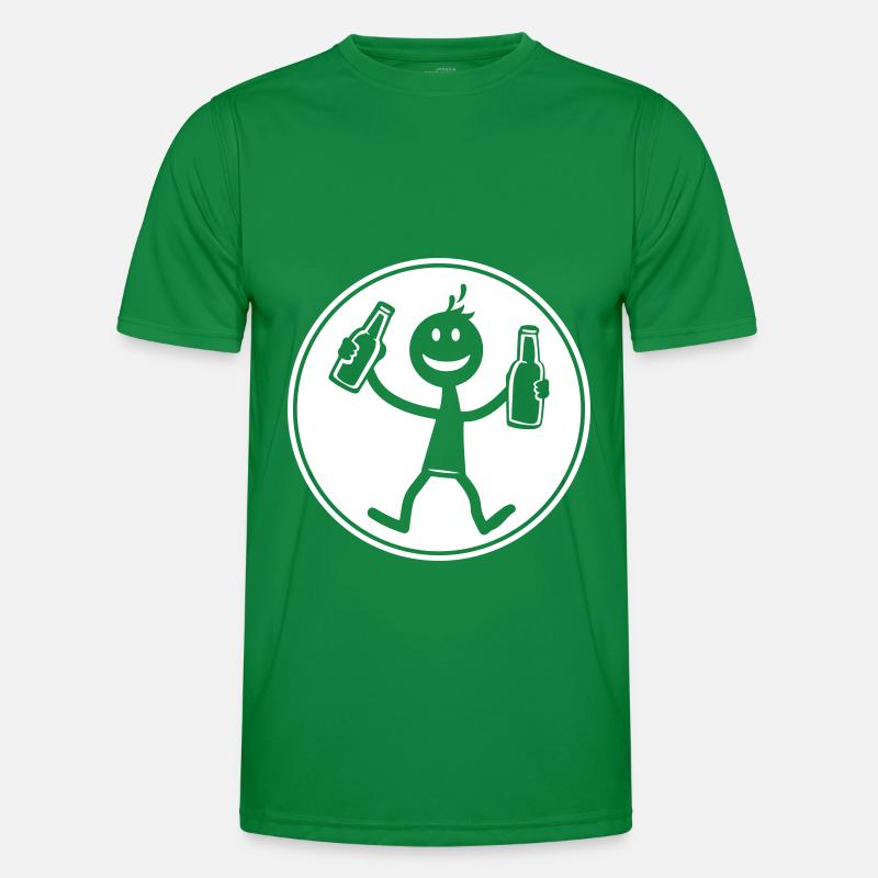 Drinking Beer Men's Functional T-Shirt