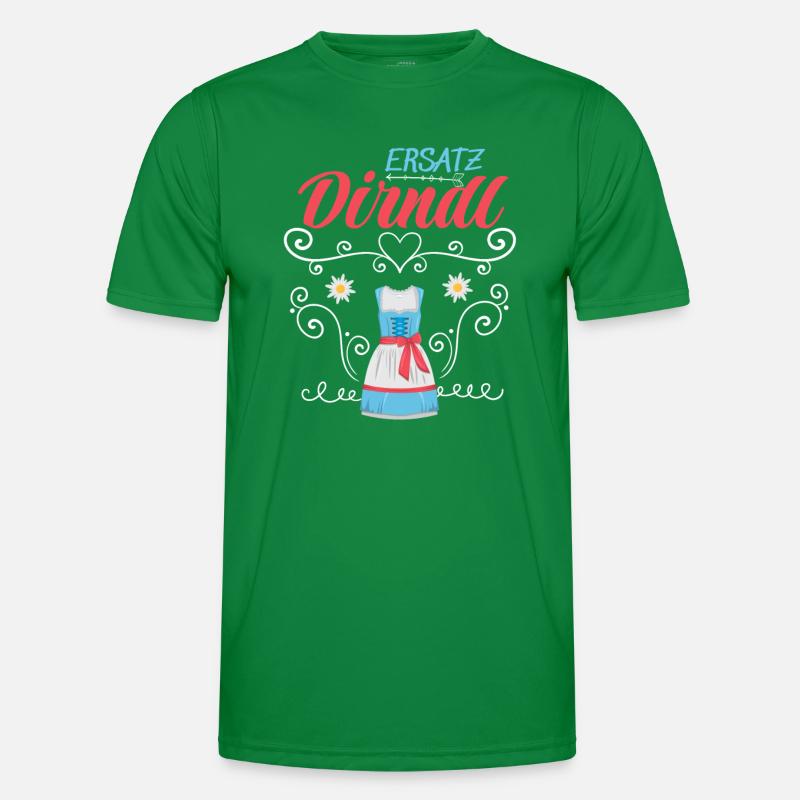 Dirndl Ersatz Männer Funktions-T-Shirt