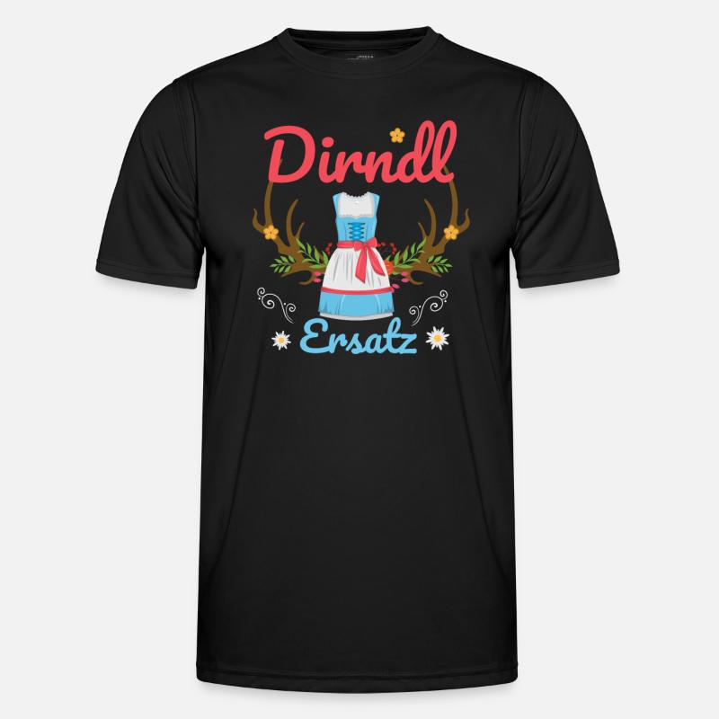 Dirndl Ersatz Männer Funktions-T-Shirt