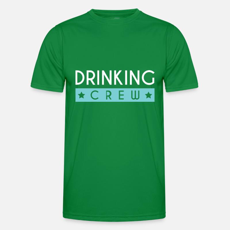 Drinking Crew Männer Funktions-T-Shirt