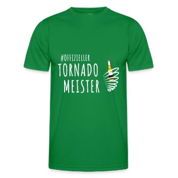 Tornado entzünden Mallorca Bier - Männer Funktions-T-Shirt - Kelly Green - Vorne - AI Model Male 178 dark (178cm)