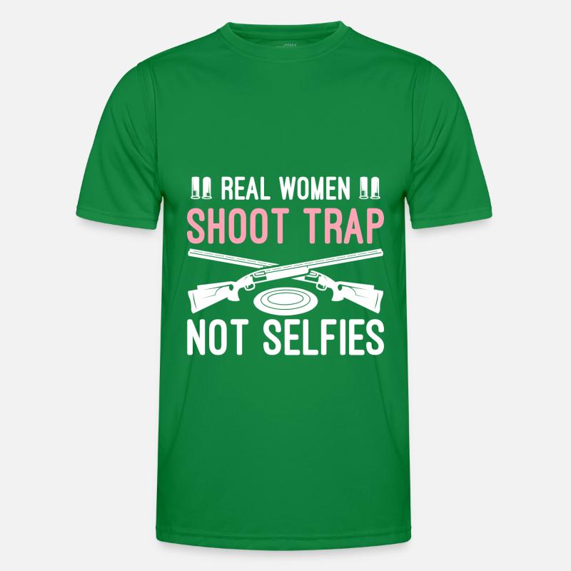 Trapschießen Männer Funktions-T-Shirt