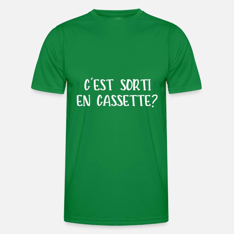 c'est sorti en cassette T-shirt sport Homme