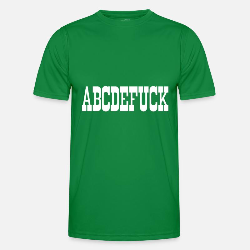 abcdefuck T-shirt sport Homme